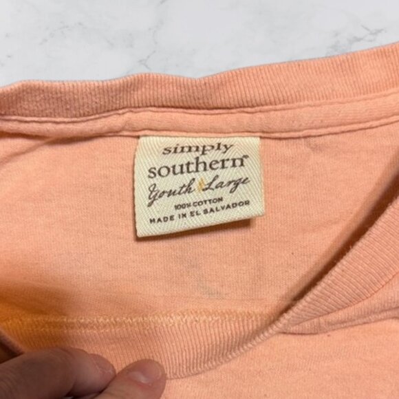 Simply Southern Youth Large T Shirt - Picture 3 of 4